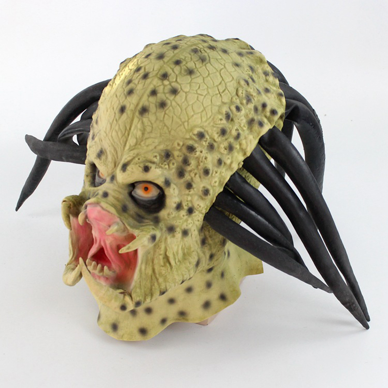 Latex Alien Mask Realistic - Latex Predator Head Mask Realistic Alien