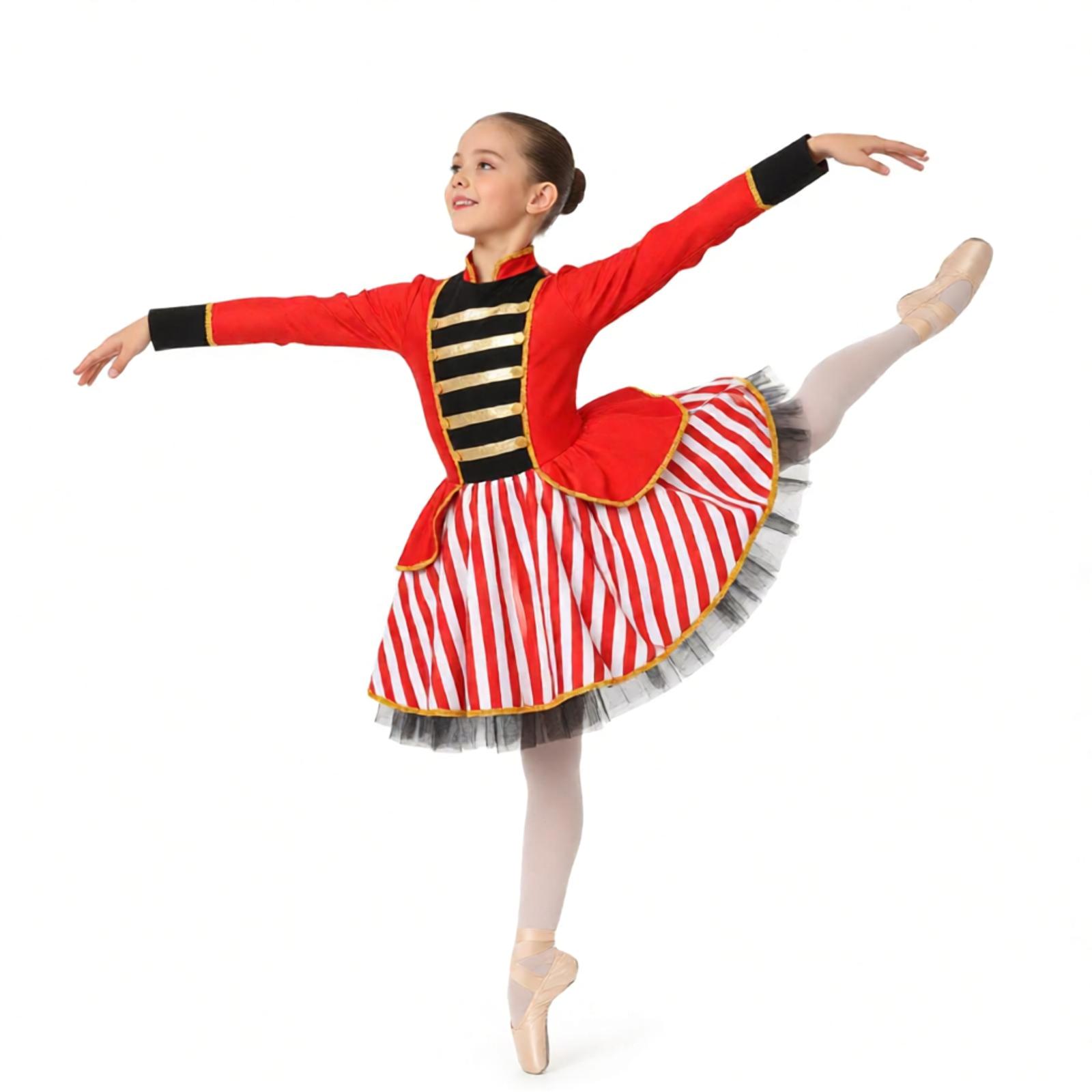 Costumes - Dance Circus Ringmaster Costume Shiny Sequins