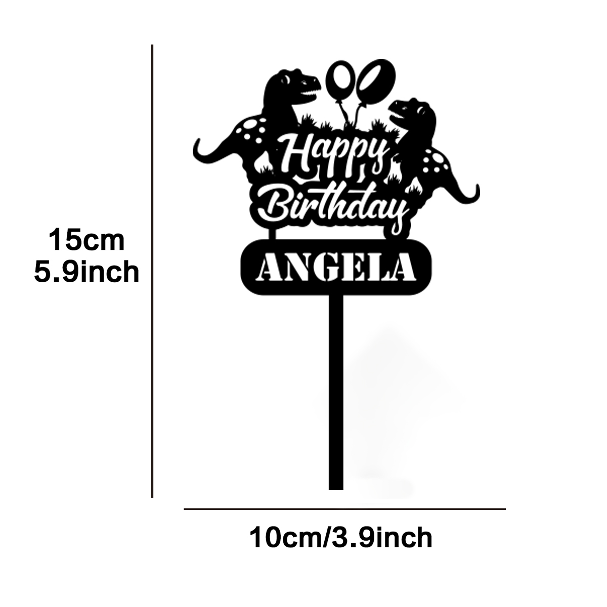 1PC Lovely Happy Birthday Wish - đánh giá và giá Party Supplies