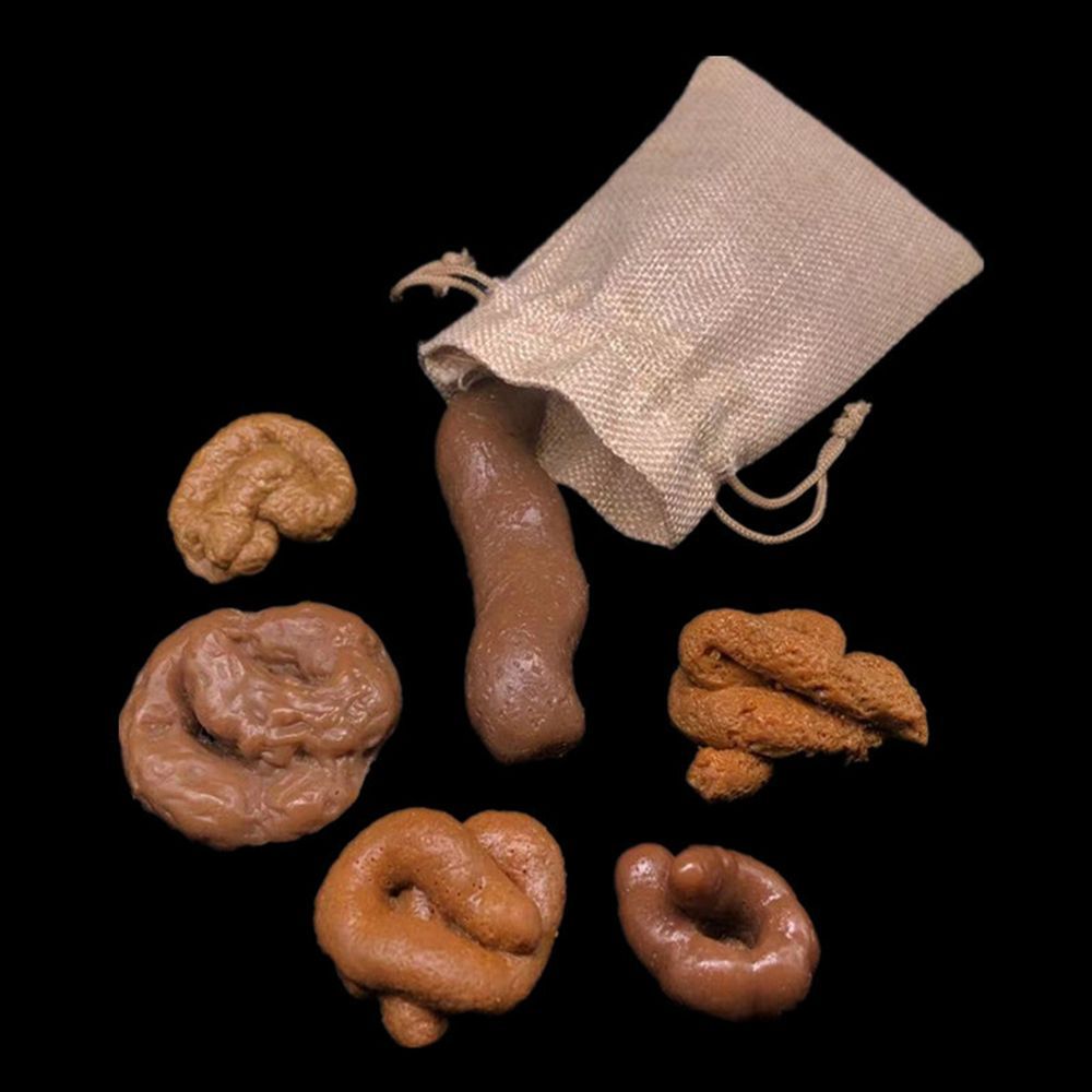 6Pcs Turd Mischief Tricky  Foo - đánh giá và giá Fake Poop Gag Gift