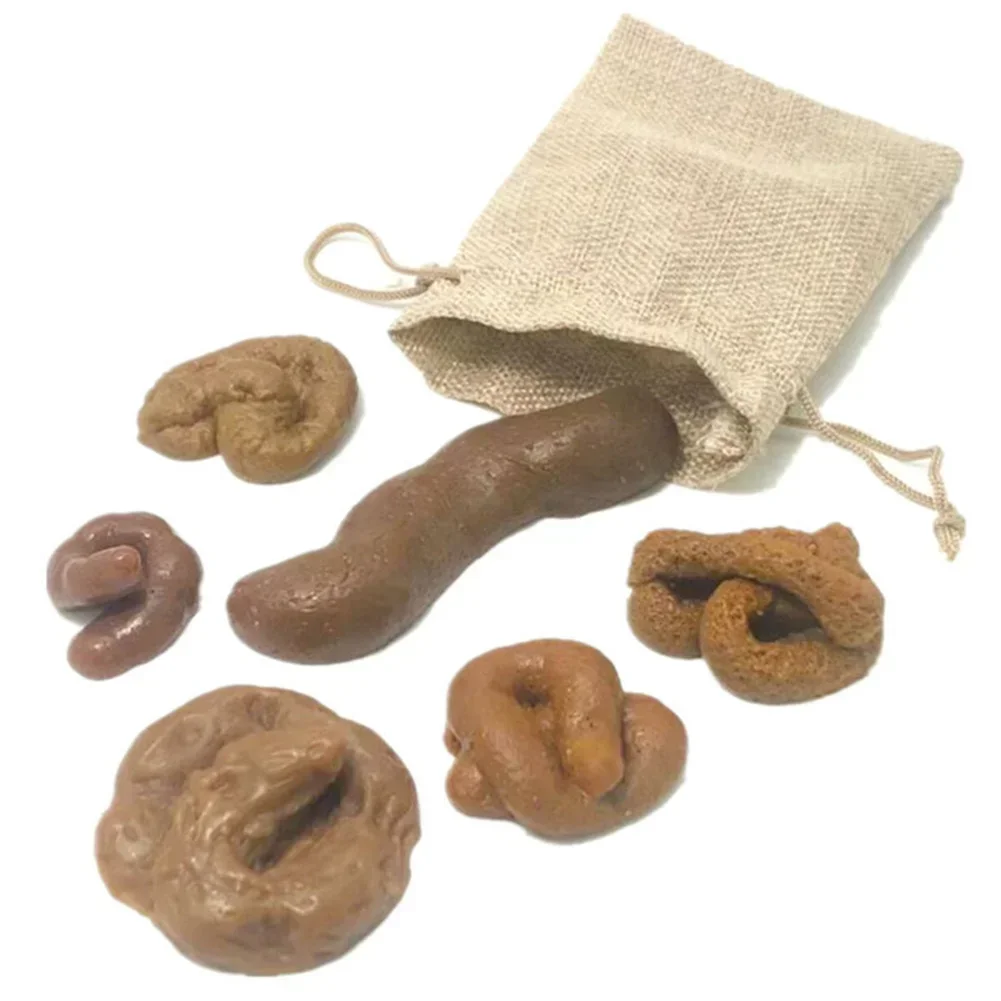 6pcs Realistic Fake Dog Poop P - đánh giá và giá Fake Poop Gag Gift
