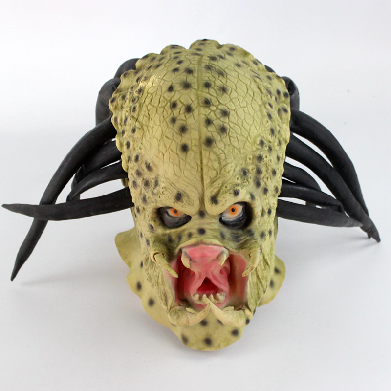 Latex Predator Head Mask Reali - đánh giá và giá Latex Alien Mask Realistic