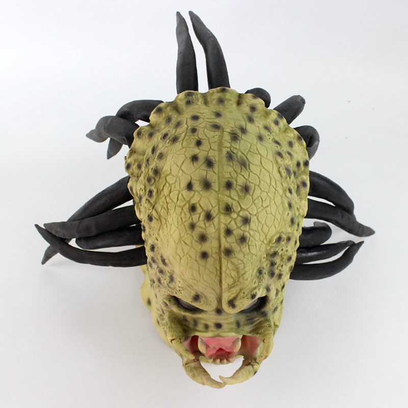 Latex Predator Head Mask Reali - đánh giá và giá Latex Alien Mask Realistic