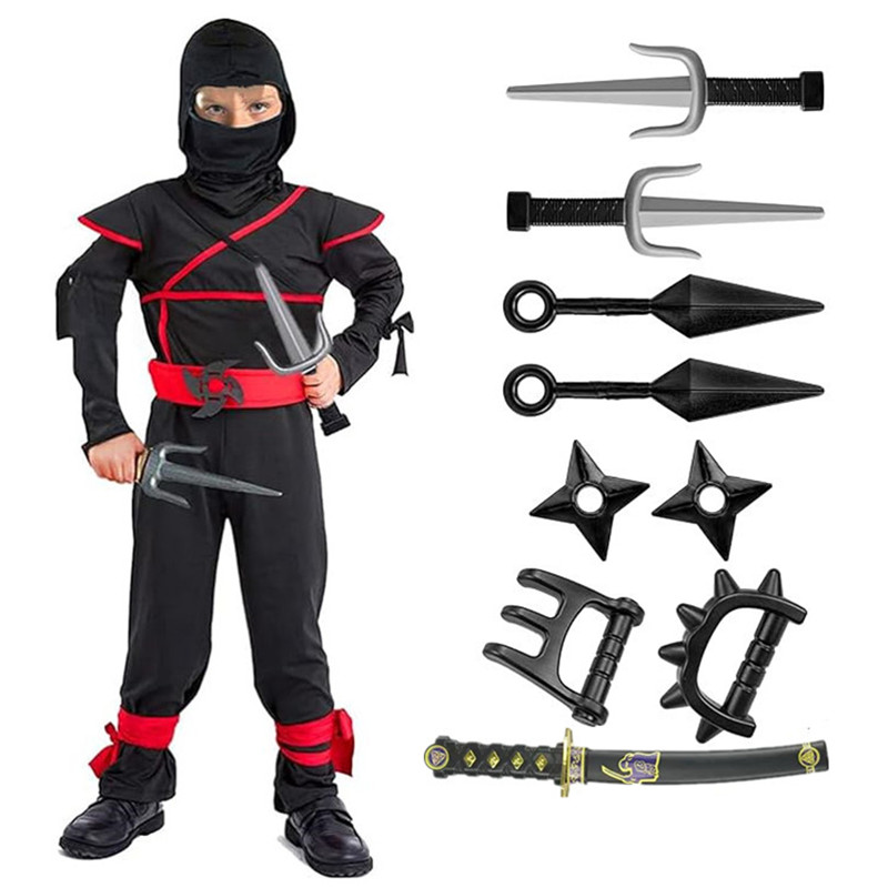 Ninja Halloween Costume for Bo - đánh giá và giá Spiderman Jumpsuit Kids