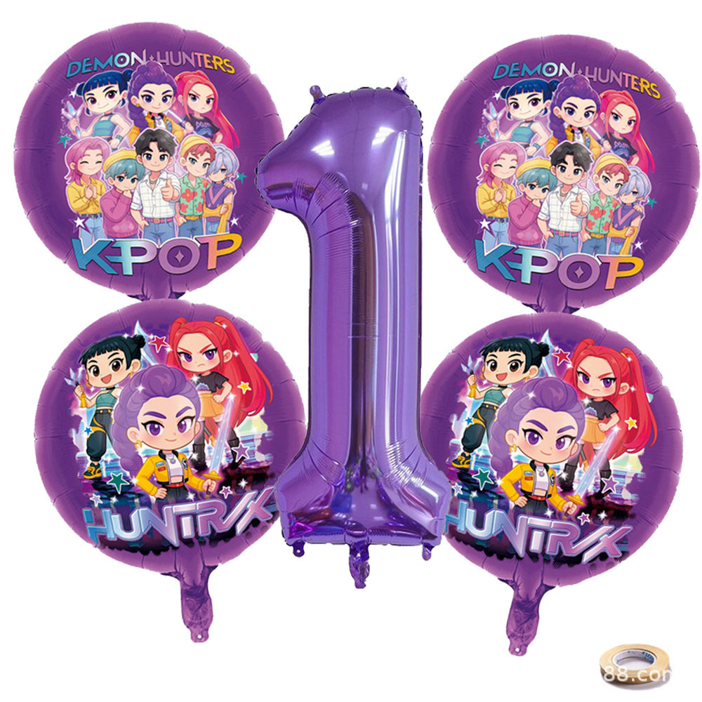K P Foil Balloon Set Girl Grou - đánh giá và giá Party Supplies