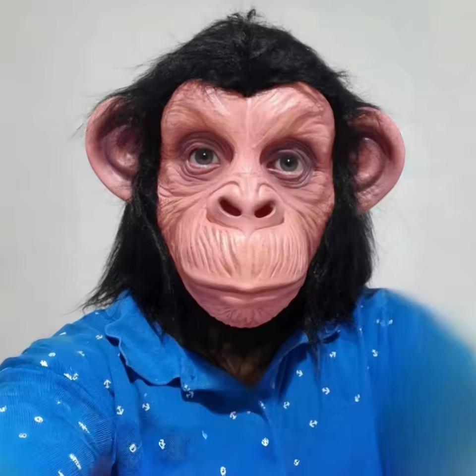 Latex Vivid Monkey Mask With W - đánh giá và giá Led Purge Mask Halloween
