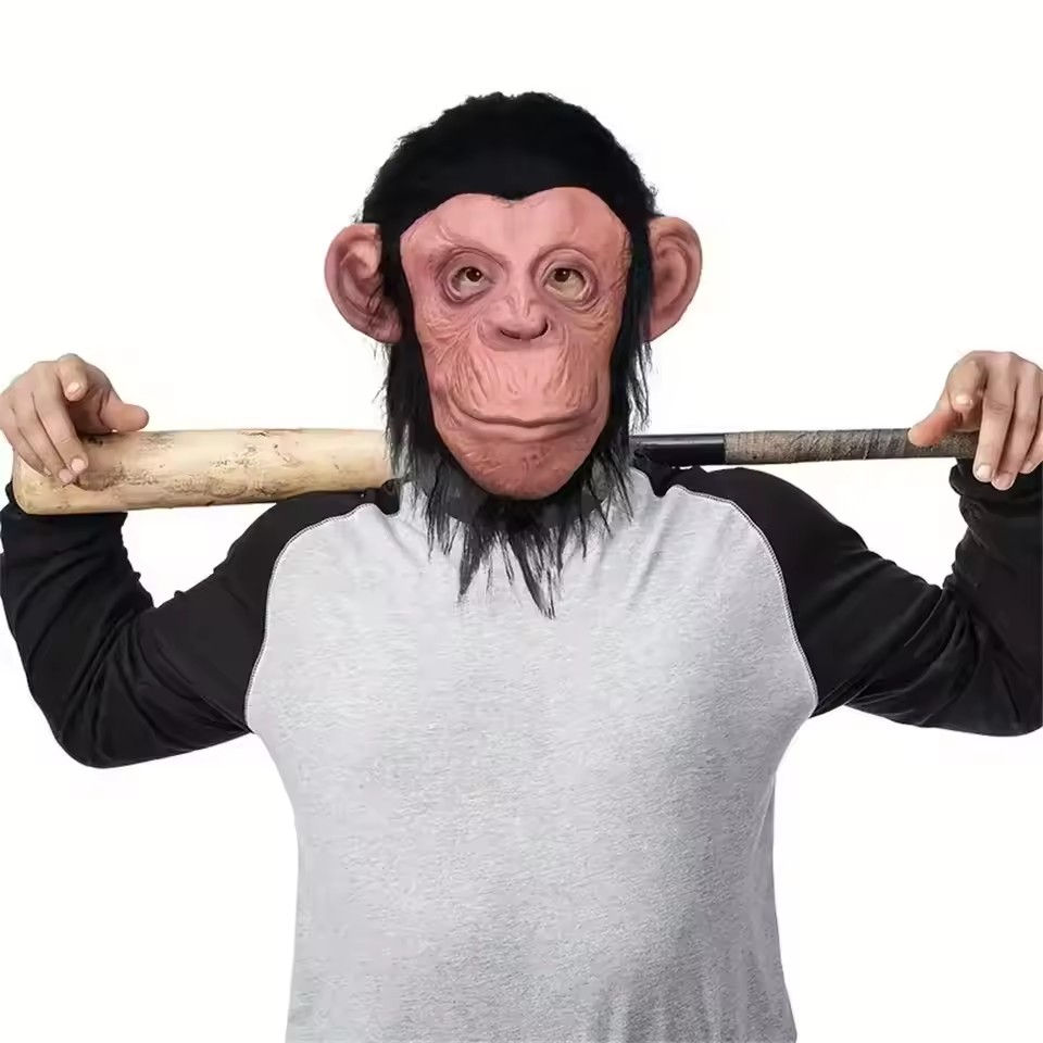 Latex Vivid Monkey Mask With W - đánh giá và giá Led Purge Mask Halloween