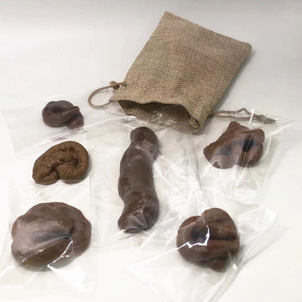 6Pcs Joke Tricky Toys Gadget S - đánh giá và giá Fake Poop Gag Gift