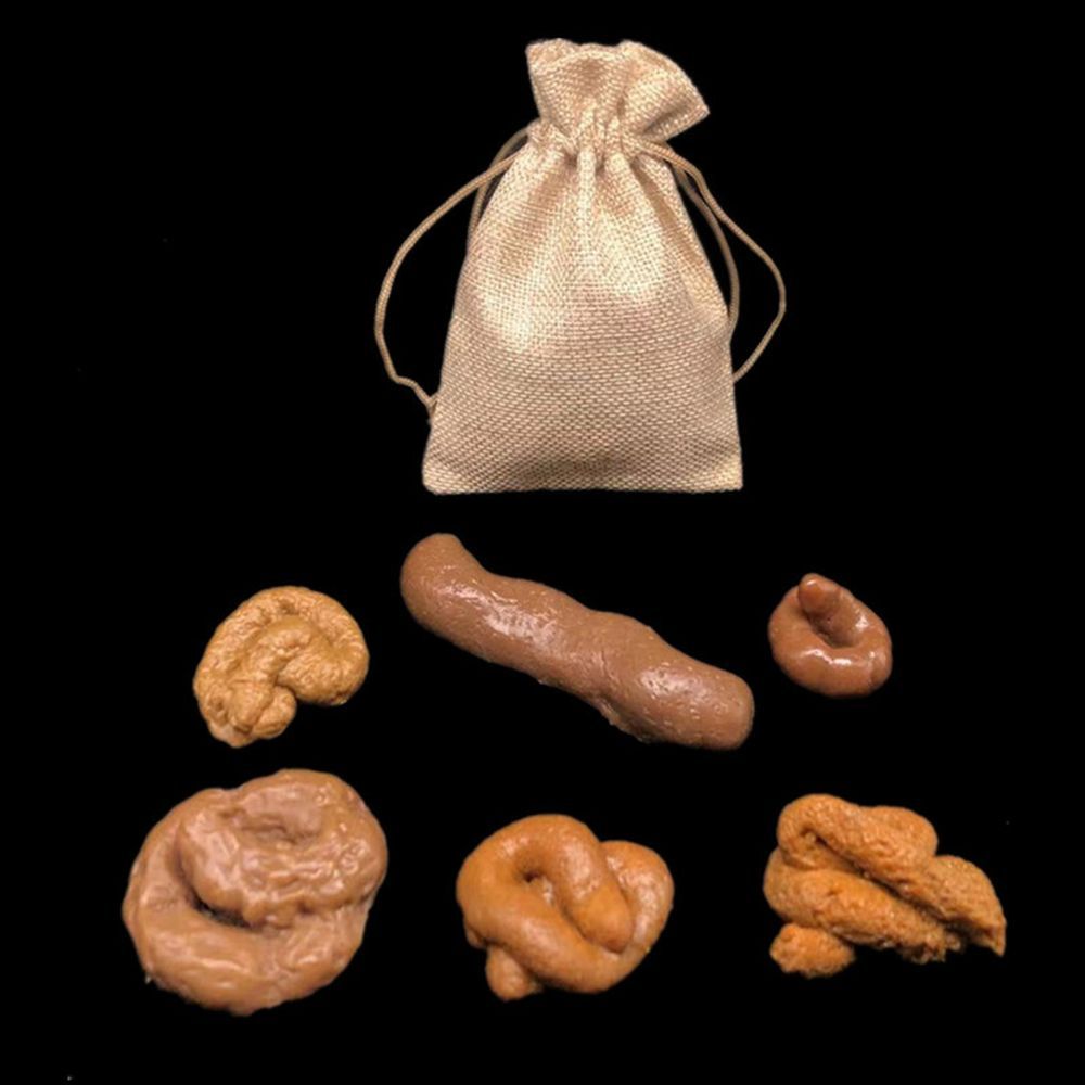 6Pcs Joke Tricky Toys Gadget S - đánh giá và giá Fake Poop Gag Gift