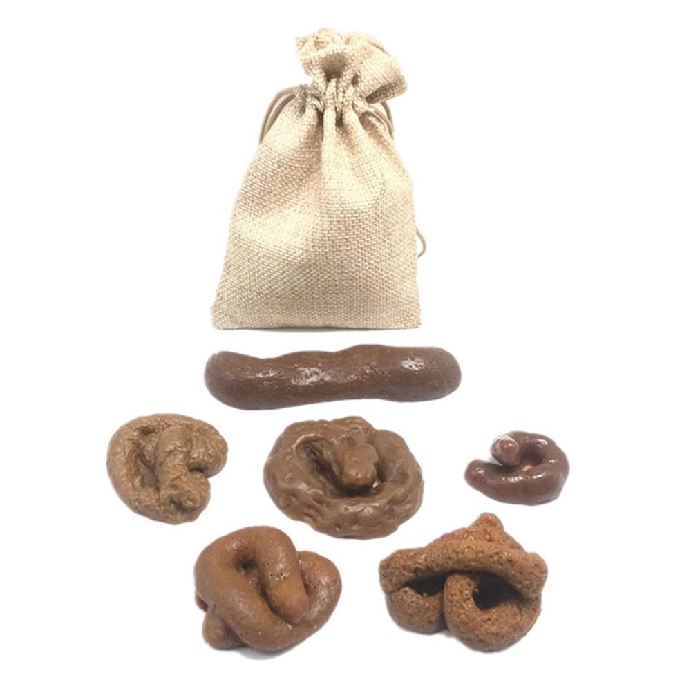 6Pcs Joke Tricky Toys Gadget S - đánh giá và giá Fake Poop Gag Gift