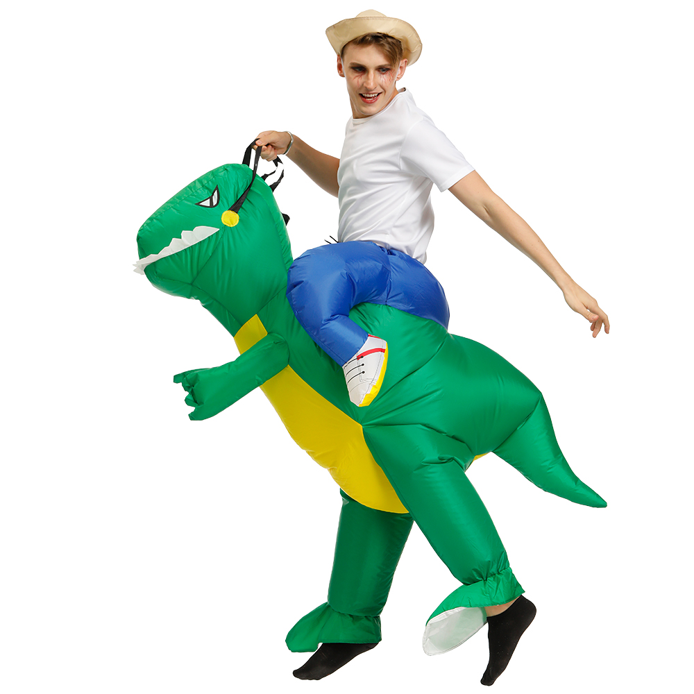 Halloween dinosaur inflatable  - đánh giá và giá Inflatable Dinosaur Costume Adult