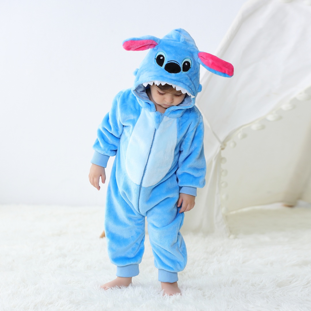 Baby Kigurumi Stitch Cartoon R - đánh giá và giá Spiderman Jumpsuit Kids