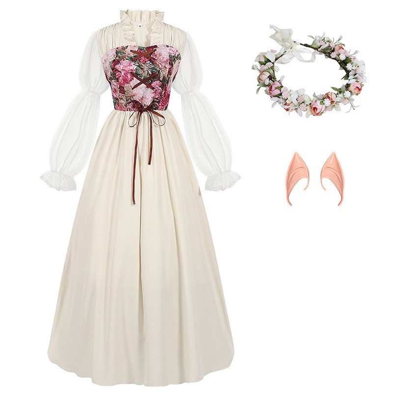 Renaissance Style Corset Waist - đánh giá và giá Medieval Renaissance Dress Women